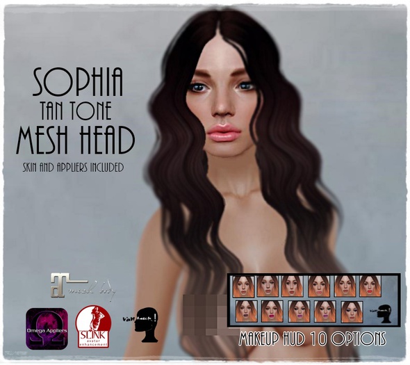 :VL : Sophia tan Head Pack