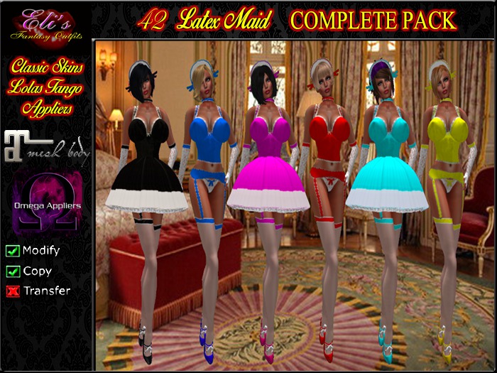 42 Latex Maid Box