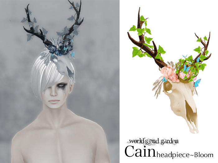 :::WEG::: Cain headpiece Bloom