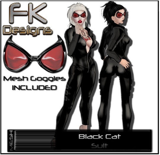 FK! - Black Cat Suit