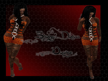 ::MP:: Spring Dress orange