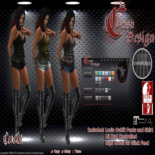 Crash Design - Lucia (wear)