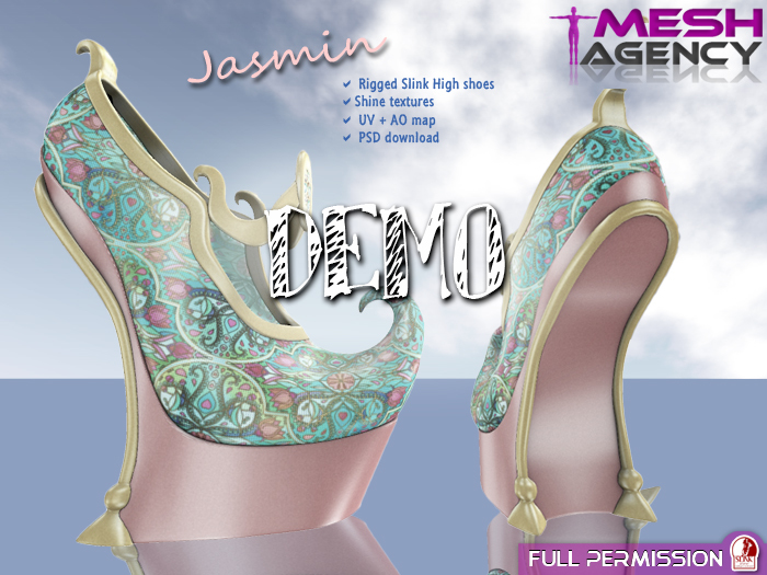 Slink High Shoes "Jasmin" - DEMO