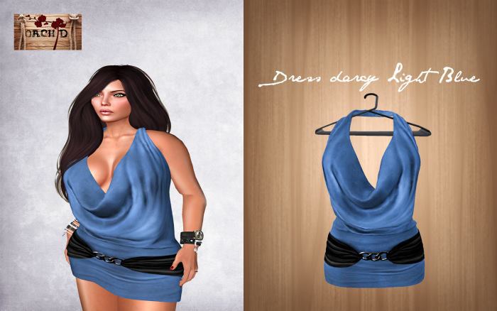 Dress darcy Light Blue