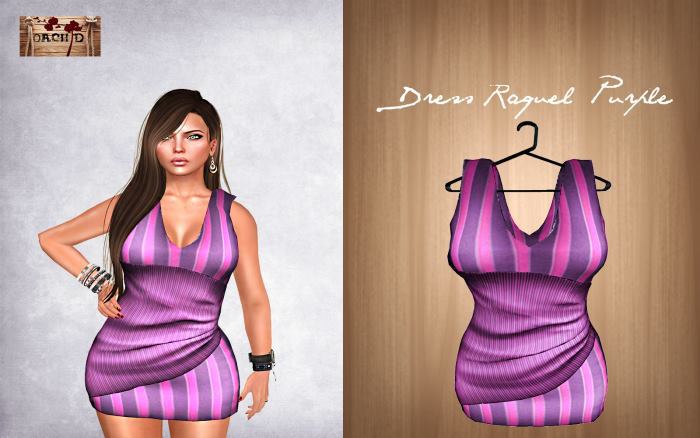 Dress Raquel purple