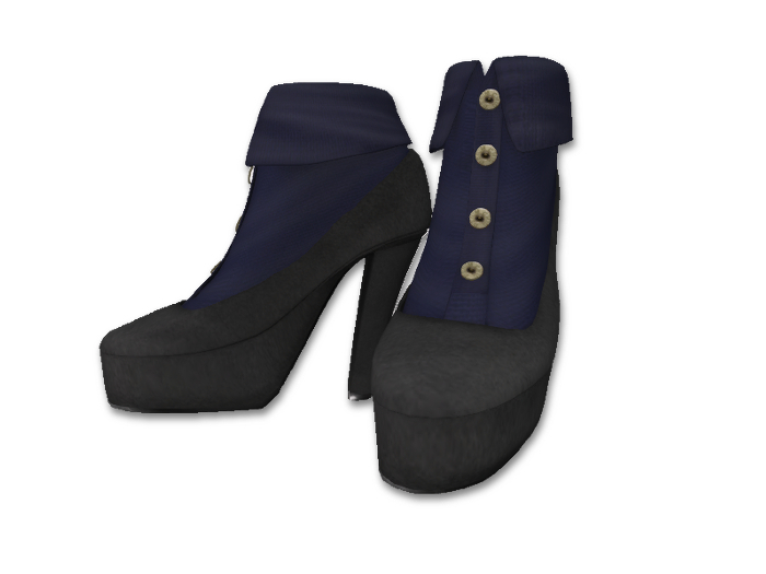 {amiable}Mesh Shoes with collar Socks02