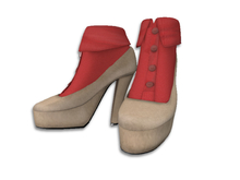 {amiable}Mesh Shoes with collar Socks04
