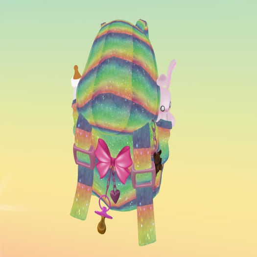 Shawty Rainbow backpack