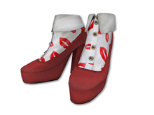 {amiable}Mesh Shoes with collar Socks07