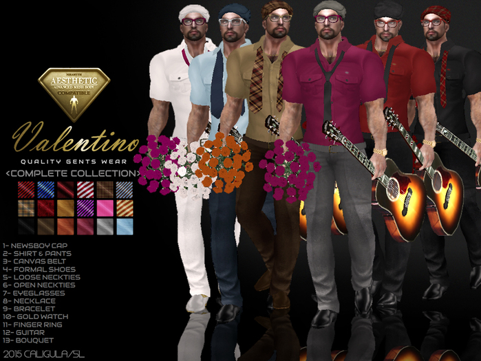 [CA] VALENTINO AESTHETIC SAVE 50% COMPLETE COLLECTION