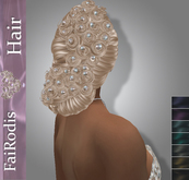 FaiRodis Adollina hair black2 with bangs and pearl decoration DEMO 