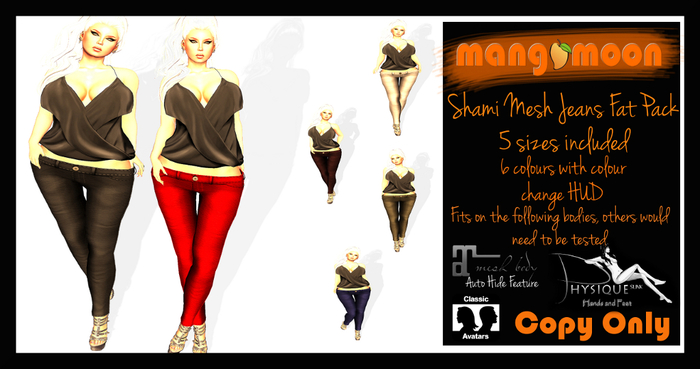 mangomoon Shami Jeans Fat Pack