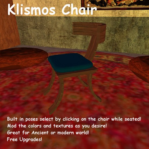 Klismos Chair(Boxed)