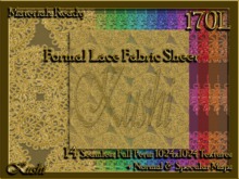 Formal Lace Sheer Fabric Seamless Textures Materials Ready Full Perms 1024x1024