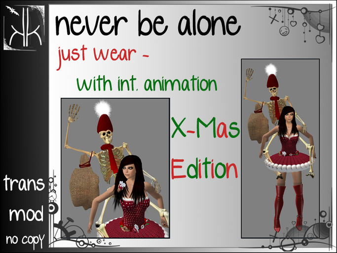 never be alone - xmas edition :)