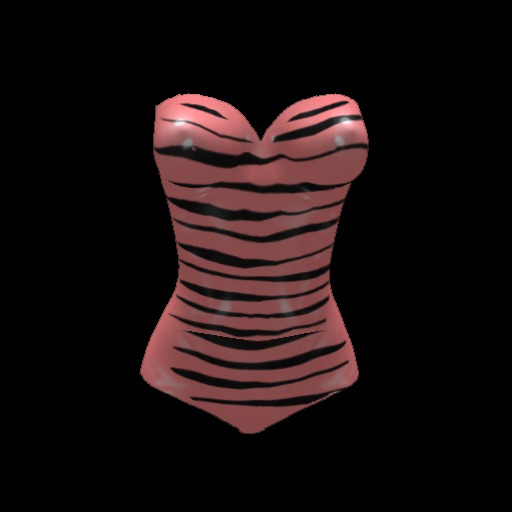 coral RADIOACTIVE bodysuit w/appliers