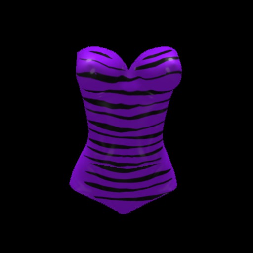 grape RADIOACTIVE bodysuit w/appliers