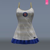 HAJDUK SPLIT mini dress (MESH)