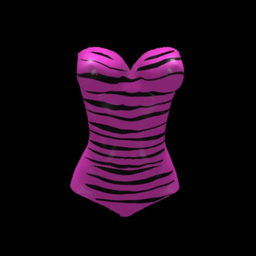 pink RADIOACTIVE bodysuit w/appliers