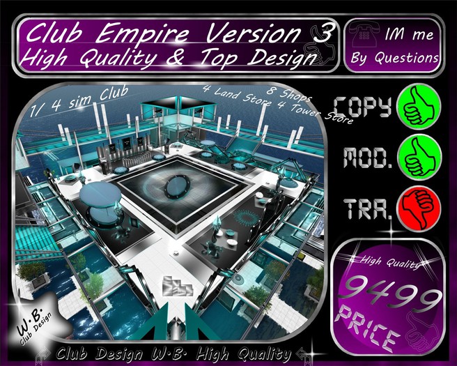 EmPiRe CluB * Vesion 3 * Fully Equipped * Top Design *.