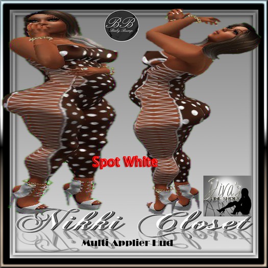 *NC* SPOT WHITE W/ BABYBUMP