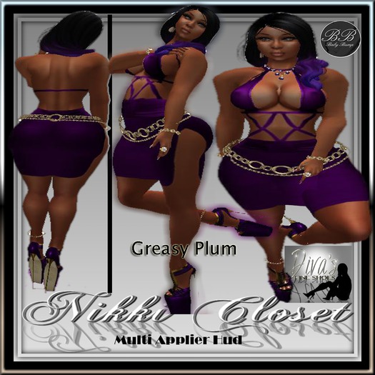 *NC* GREASY PLUM W/ BABYBUMP