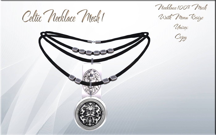 Lady Designs -  Celtic Necklace Mesh 1
