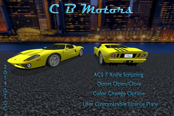 {CBM} 2014 GT CC