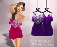 Nadine Dress Purple