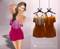 Nadine Dress Orange