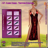 ~LP~ Sleek Dress  BOXED Texture Scripted