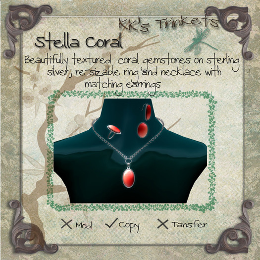Stella Coral Set