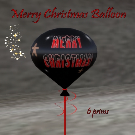 Merry Christmas Balloon