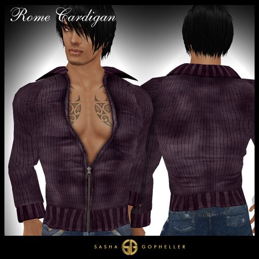 -SG- Rome Cardigan Violet