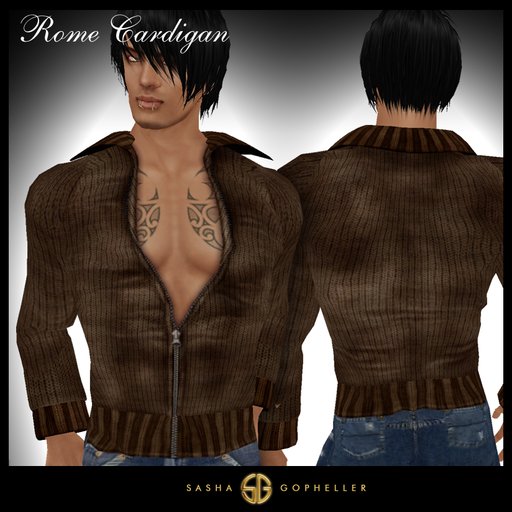 -SG- Rome Cardigan Brown