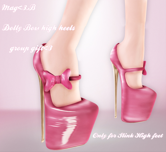 So High Bow Heels Dolly *Gift*