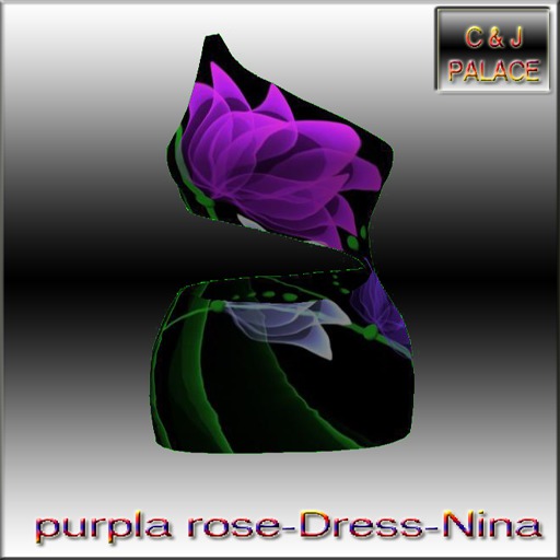 purpla rose-Dress-Nina