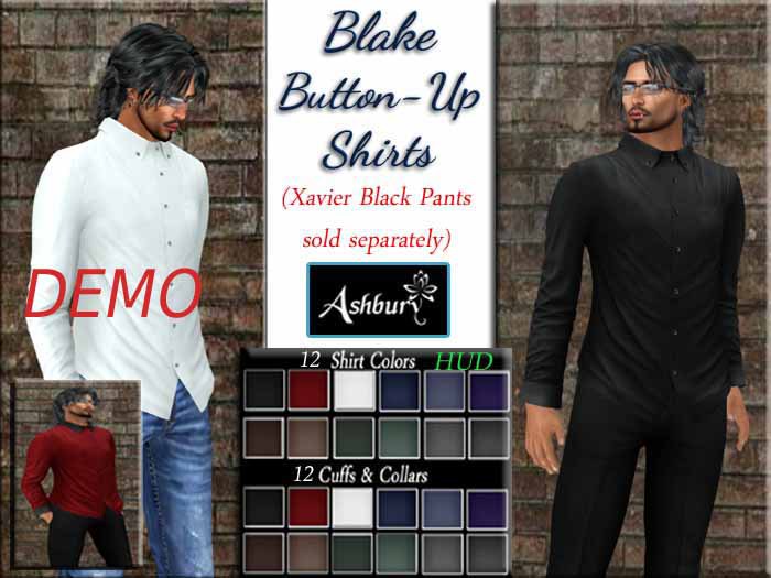 [ASHBURY] BLAKE BUTTON UP SHIRT-DEMOS