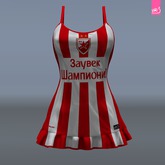 CRVENA ZVEZDA mini dress (MESH)