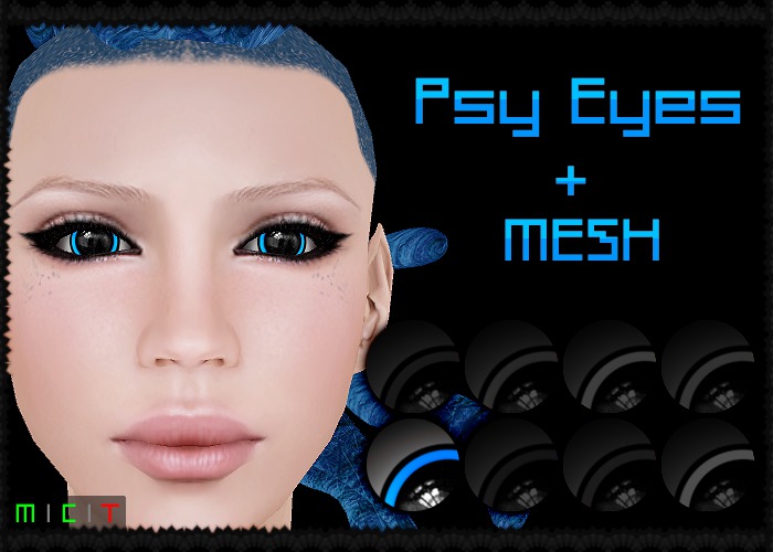 Second Life Marketplace {KP} Psy Eyes Blues + MESH
