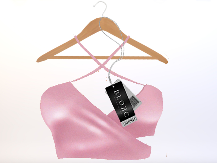 BLOKC Criss Cross Tank -  Pink Gift PROMO