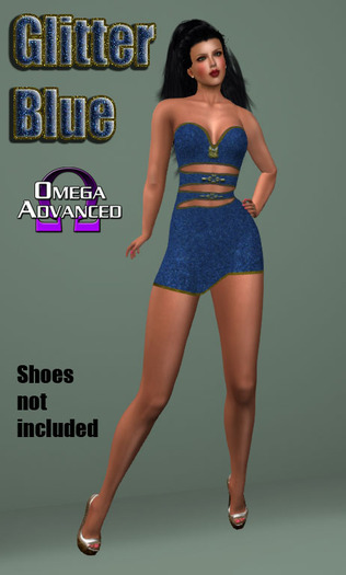 Glitter  Blue