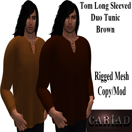 Tom V2 Duo Tunic Set - Brown