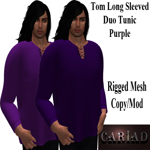 Tom V2 Duo Tunic Set - Purple