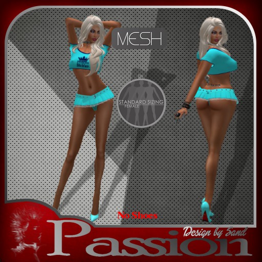 tenue "coquine" turquoise sac no shoes