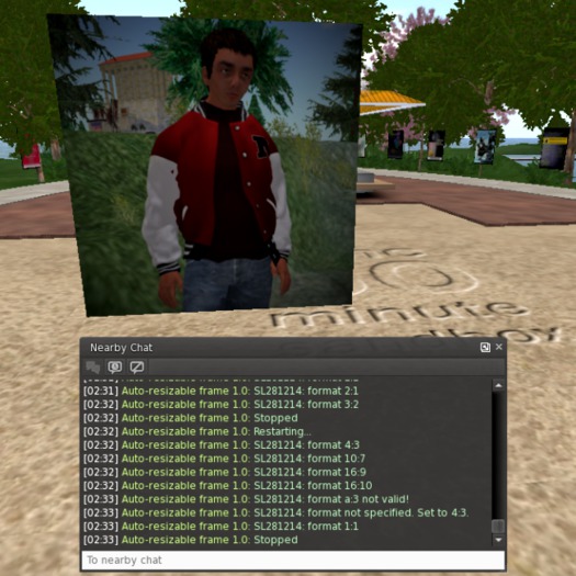 Auto-resizable frame (DEMO)