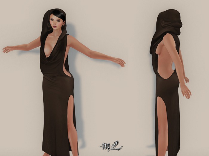-mL- Unice Dress - Brown