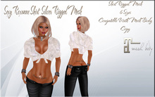LSR - Sexy Roxanne Shirt  Silver Rigged Mesh