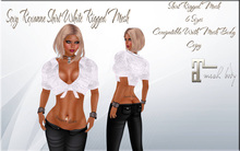 LSR - Sexy Roxanne Shirt White Rigged Mesh