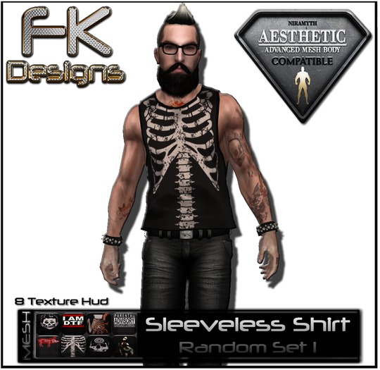 FK! - Sleeveless Shirt - Random Set 1